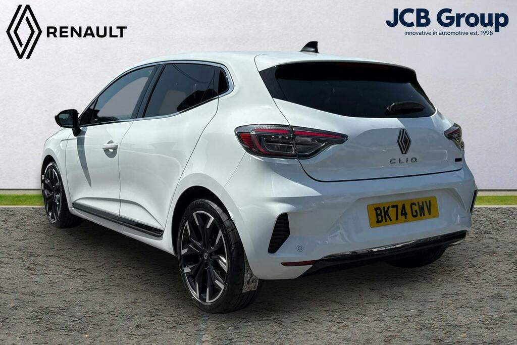 Renault Clio 1.6 E Tech Techno Hatchback Hybrid White #3