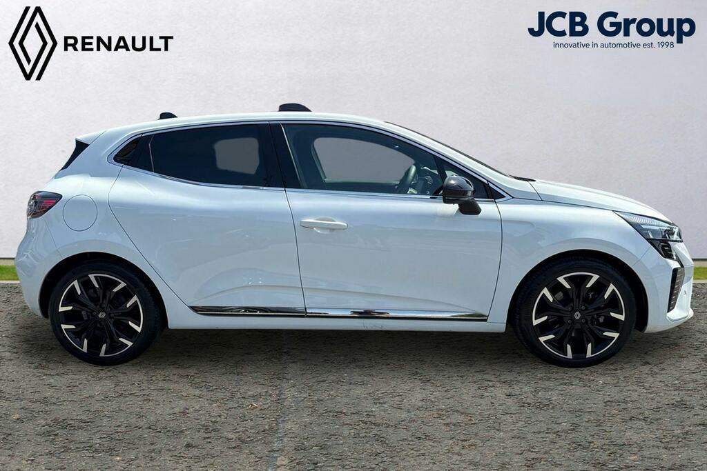 Renault Clio 1.6 E Tech Techno Hatchback Hybrid White #4