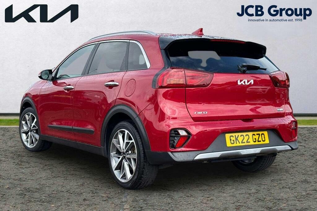 Kia Niro 1.6 Gdi 3 Suv Hybrid Dct GK22GZO Red #3