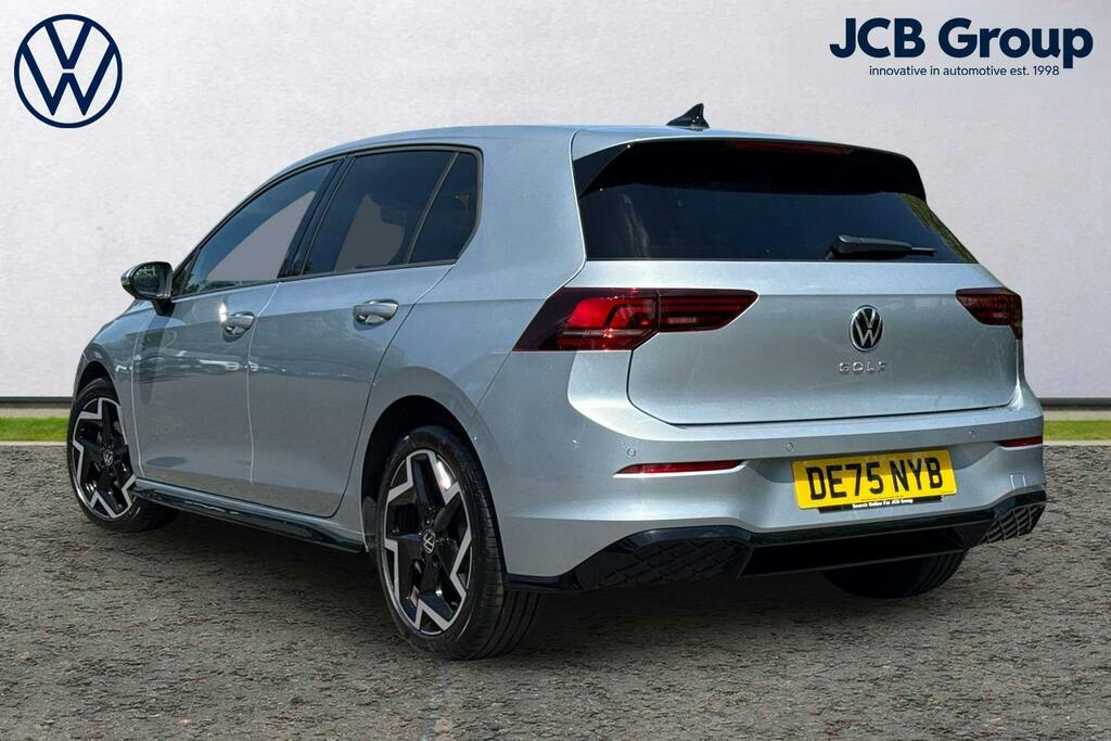 Volkswagen Golf 1.5 Tsi R-line Hatchback DE75NYB Silver #3