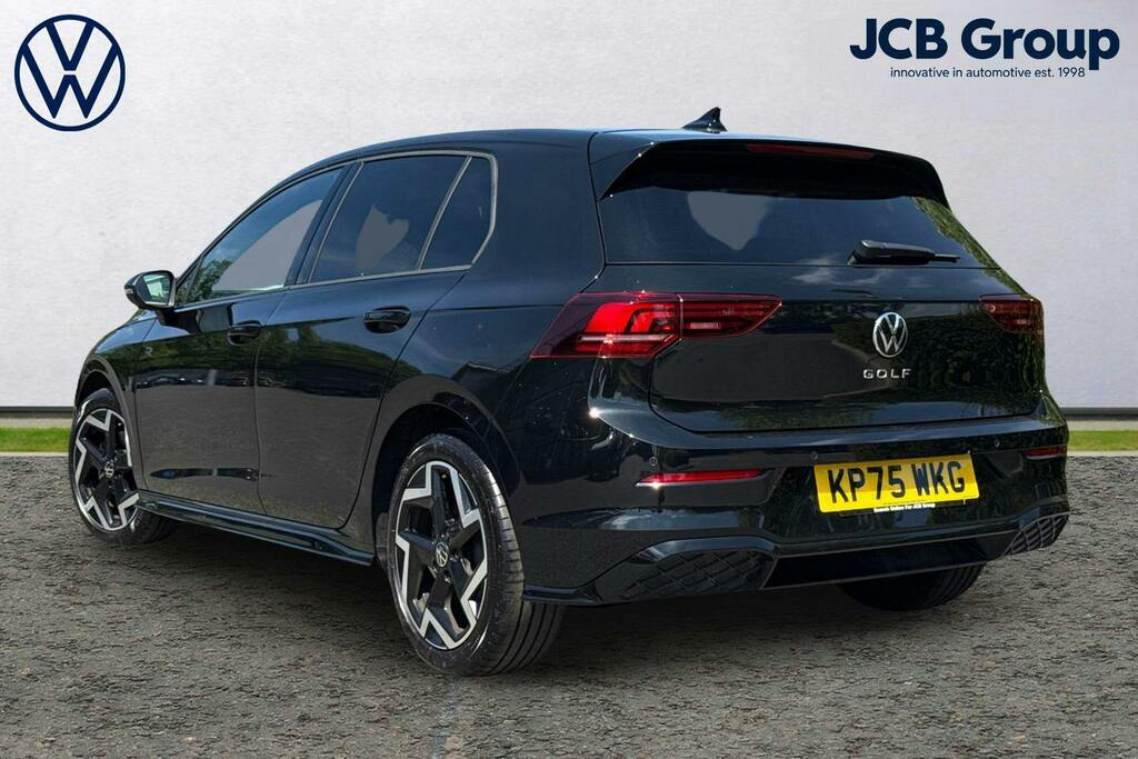 Volkswagen Golf 1.5 Tsi R-line Hatchback KP75WKG Black #3