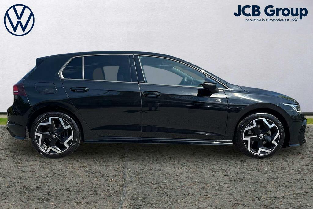 Volkswagen Golf 1.5 Tsi R-line Hatchback KP75WKG Black #4