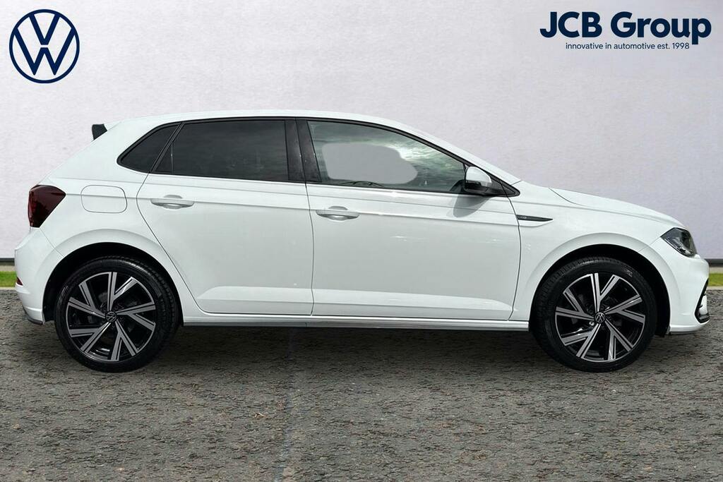 Volkswagen Polo 1.0 Tsi R-line Hatchback Dsg GL24LYJ White #4