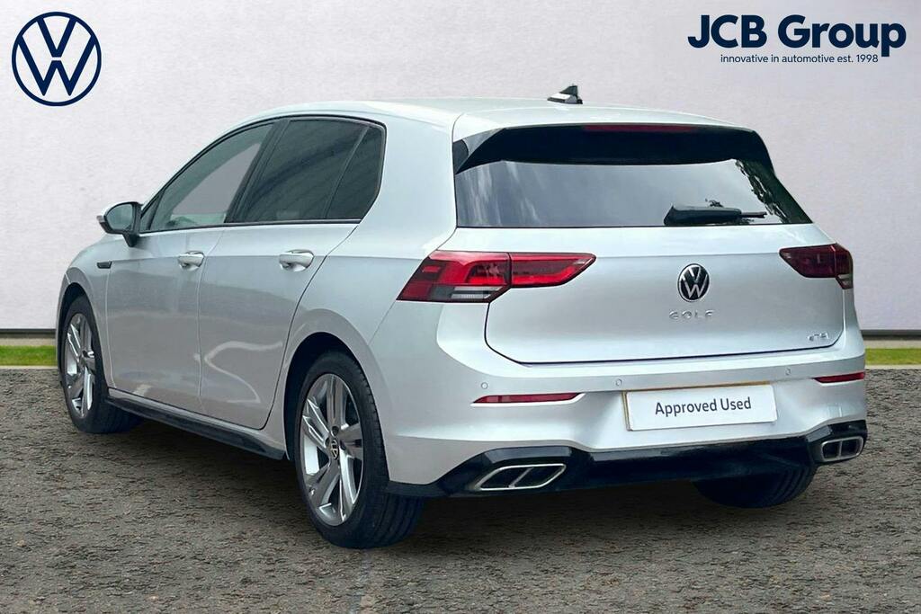 Volkswagen Golf 1.5 Etsi Mhev R-line Hatchback Hybrid D KN23XKW Silver #3