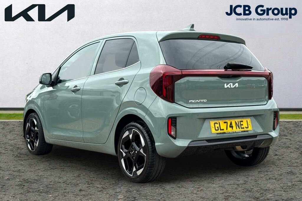 Kia Picanto 1.2 Shadow Hatchback Amt GL74NEJ Green #3