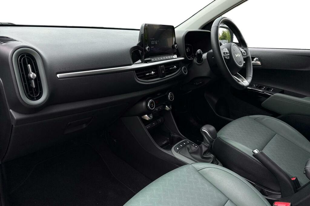 Kia Picanto 1.2 Shadow Hatchback Amt GL74NEJ Green #2