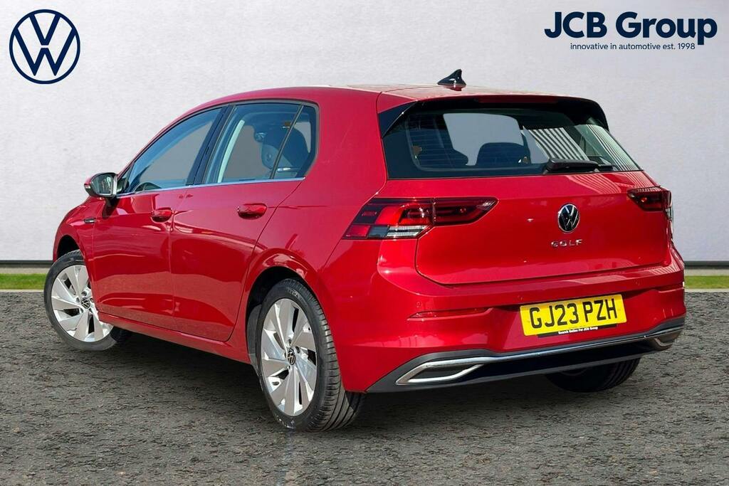 Volkswagen Golf 1.5 Tsi Style Hatchback GJ23PZH Red #3
