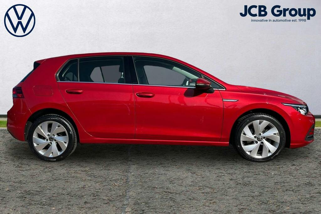 Volkswagen Golf 1.5 Tsi Style Hatchback GJ23PZH Red #4