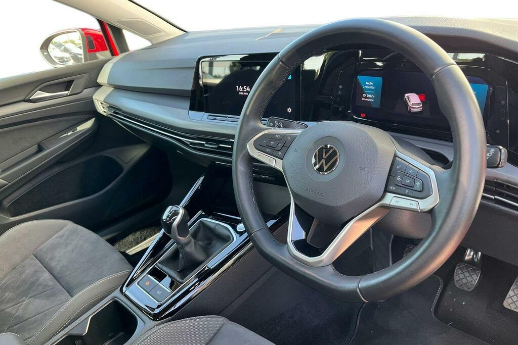 Volkswagen Golf 1.5 Tsi Style Hatchback GJ23PZH Red #6
