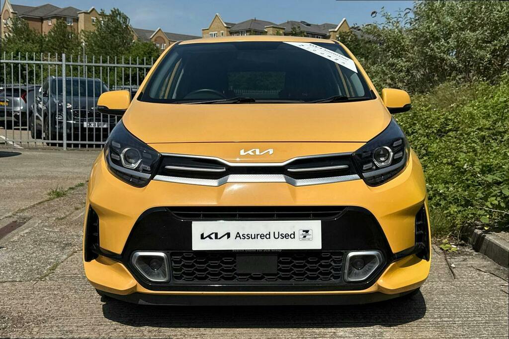 Kia Picanto 1.0 Dpi Gt Line Hatchback Amt GF23UCP Yellow #6