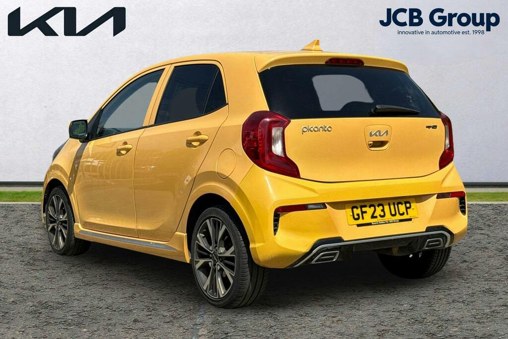 Kia Picanto 1.0 Dpi Gt Line Hatchback Amt GF23UCP Yellow #3
