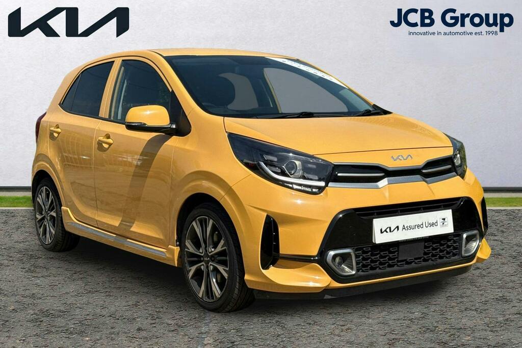 Kia Picanto 1.0 Dpi Gt Line Hatchback Amt Yellow