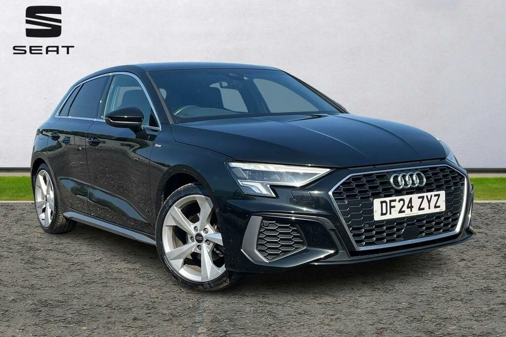 Audi A3 1.5 Tfsi 35 S Line Sportback S Tronic Black