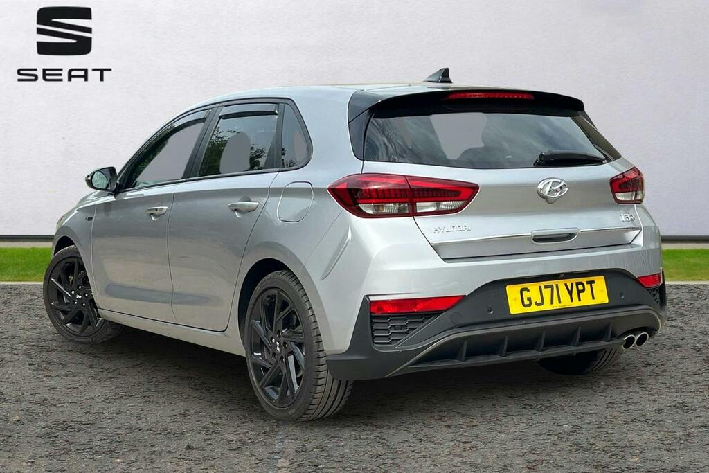 Hyundai I30 1.5 T Gdi Mhev N Line Hatchback Hybrid Silver #3