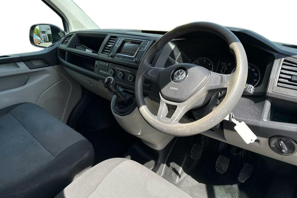 Volkswagen Transporter 2.0 Tdi T28 Startline Panel Van GL69HTX White #6