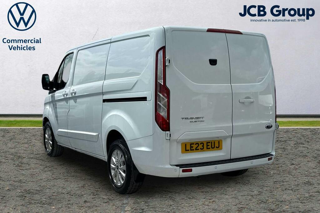 Ford Transit Custom 2.0 300 Ecoblue Limited Panel Van Manua LE23EUJ White #3