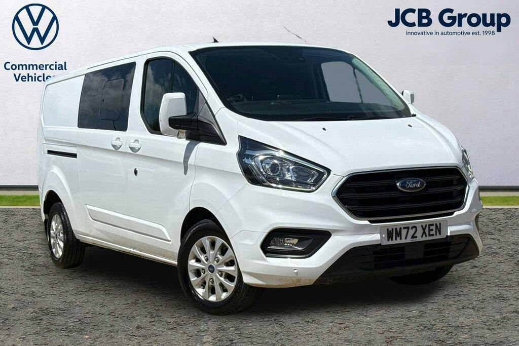 Ford Transit Custom 2.0 320 Ecoblue Limited Crew Van Double Cab Di White