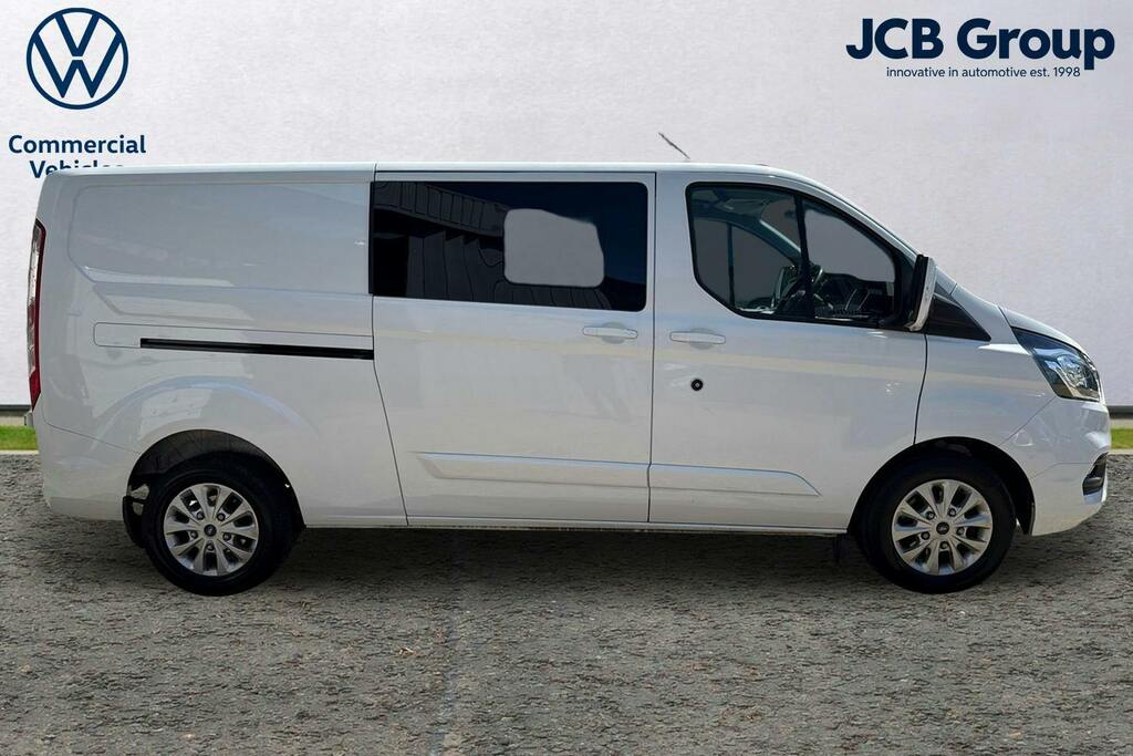 Ford Transit Custom 2.0 320 Ecoblue Limited Crew Van Double Cab Di WM72XEN White #4