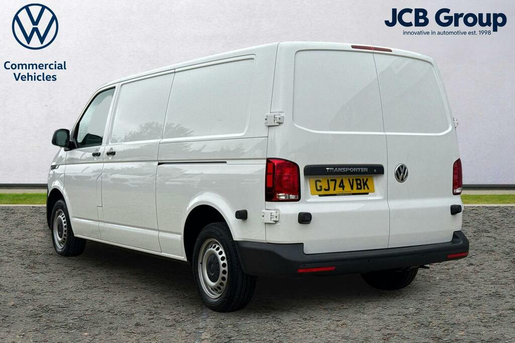 Volkswagen Transporter 2.0 Tdi T32 Startline Panel Van GJ74VBK White #3