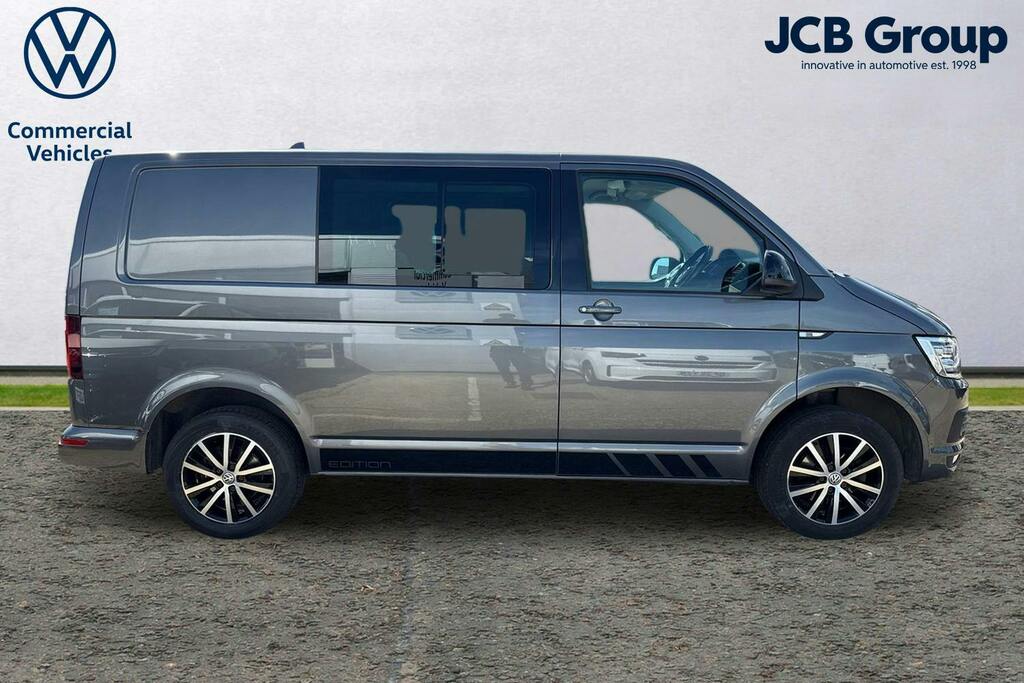 Volkswagen Transporter 2.0 Tdi T30 Edition Kombi Double Cab Ds GK69HYY Grey #4