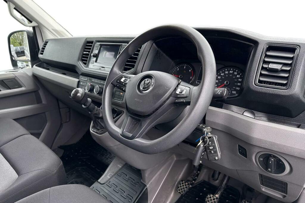 Volkswagen Crafter 2.0 Tdi Cr35 Trendline Panel Van HY23ZUA White #6
