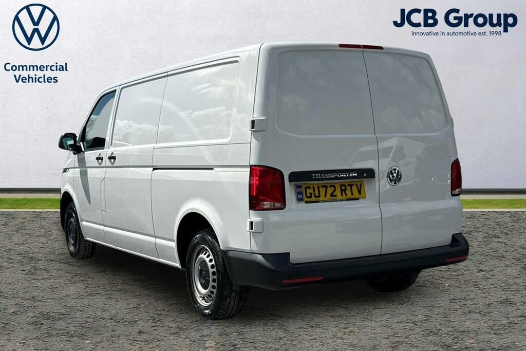 Volkswagen Transporter 2.0 Tdi T32 Startline Panel Van GU72RTV White #3