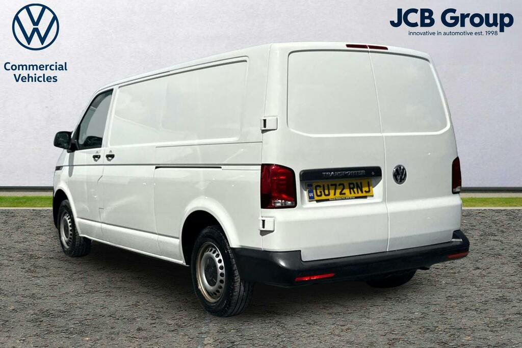 Volkswagen Transporter 2.0 Tdi T32 Startline Panel Van GU72RNJ White #3