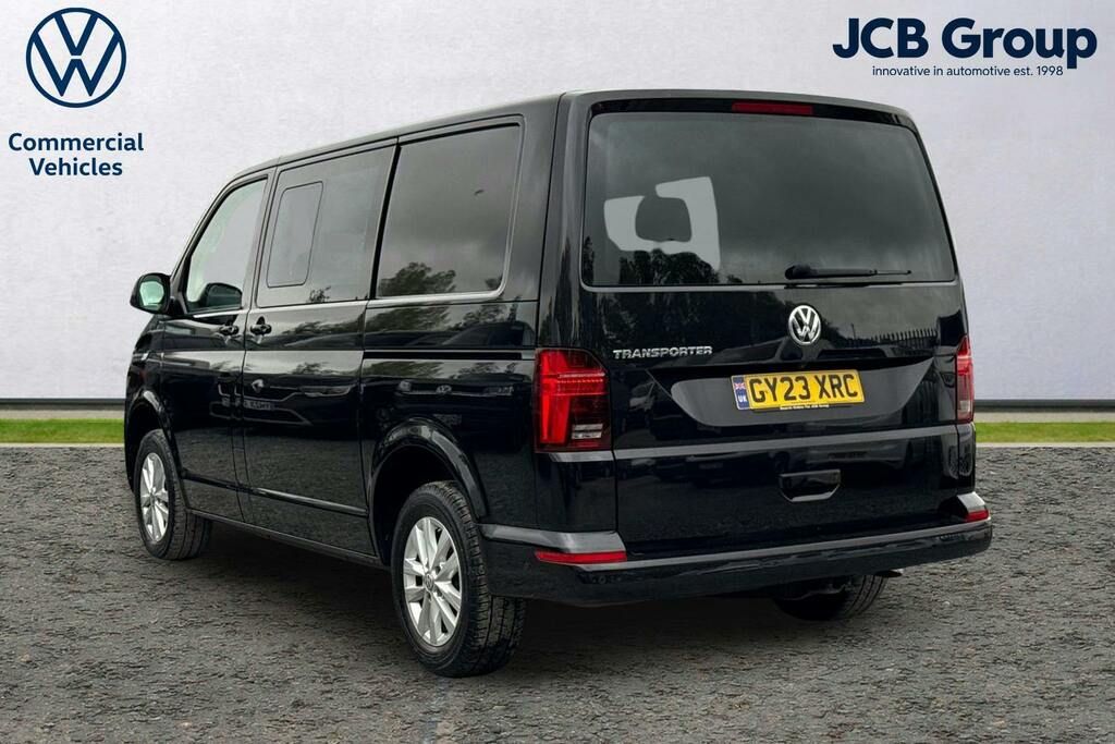 Volkswagen Transporter 2.0 Tdi T30 Highline Kombi Double Cab D GY23XRC Black #3