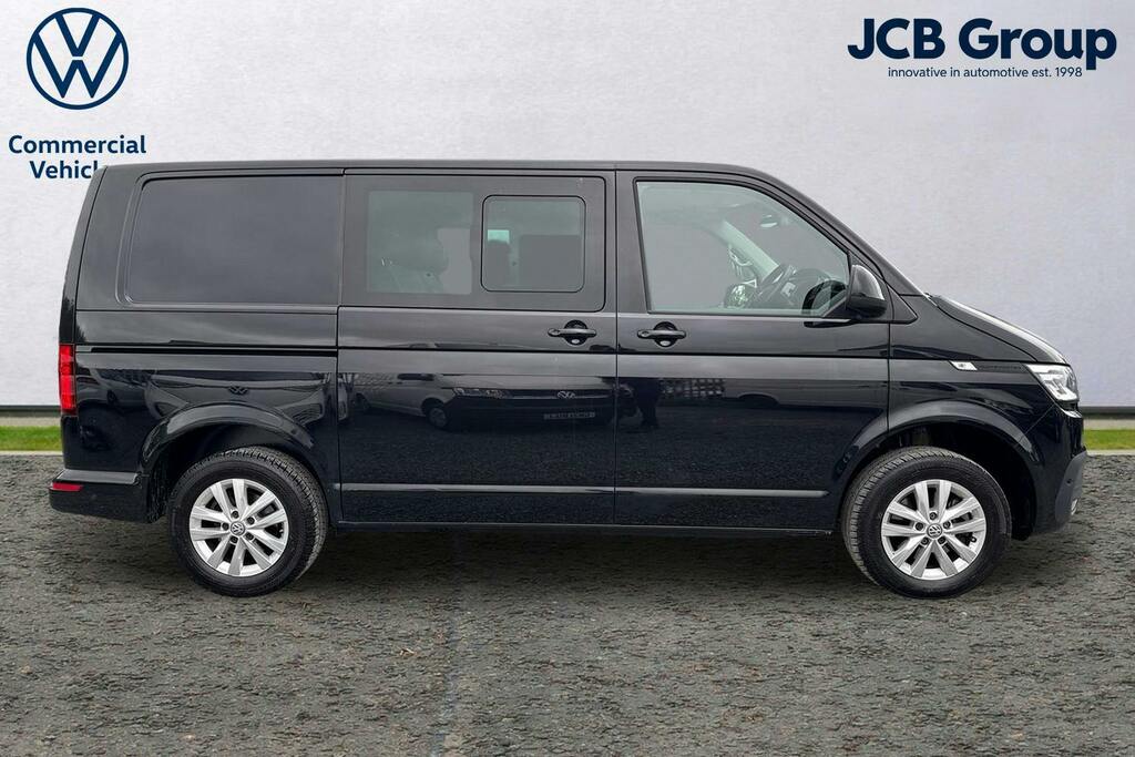 Volkswagen Transporter 2.0 Tdi T30 Highline Kombi Double Cab D GY23XRC Black #4