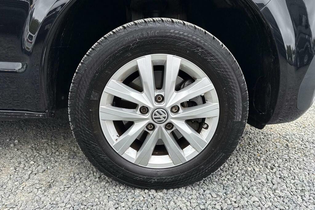 Volkswagen Transporter 2.0 Tdi T30 Highline Kombi Double Cab D GY23XRC Black #5
