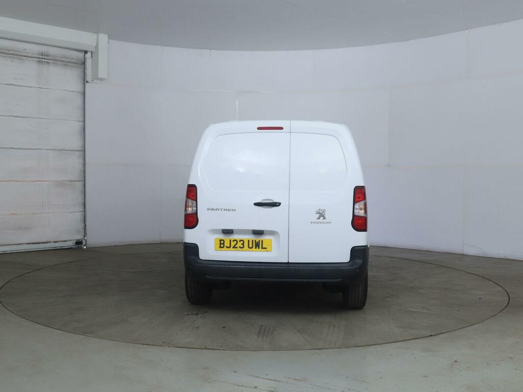 Peugeot Partner 1.5 Bluehdi 1000 Professional Premium Standard P BJ23UWL White #5