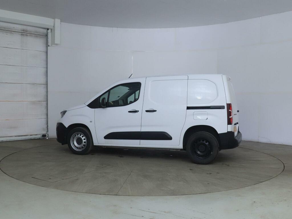Peugeot Partner 1.5 Bluehdi 1000 Professional Premium Standard P BJ23UWL White #4