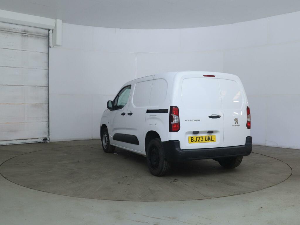 Peugeot Partner 1.5 Bluehdi 1000 Professional Premium Standard P BJ23UWL White #3