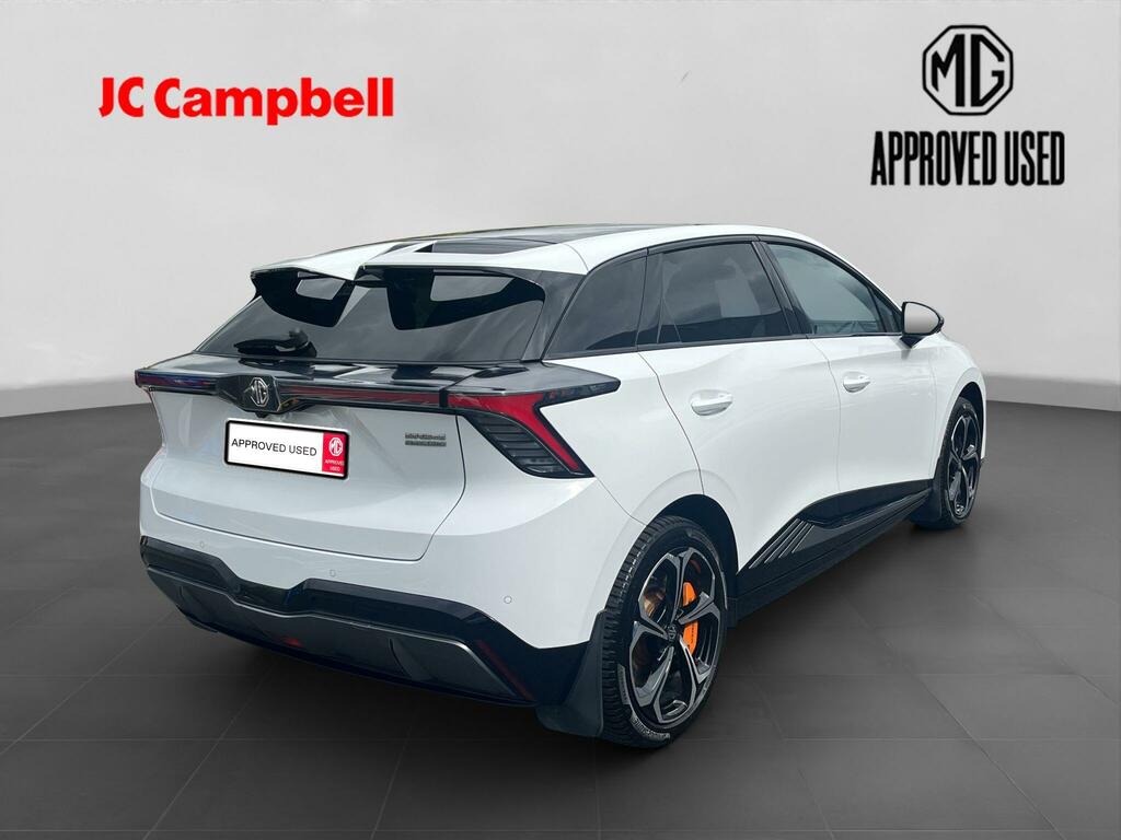MG MG4 64Kwh Xpower Hatchback HSZ8035 White #6
