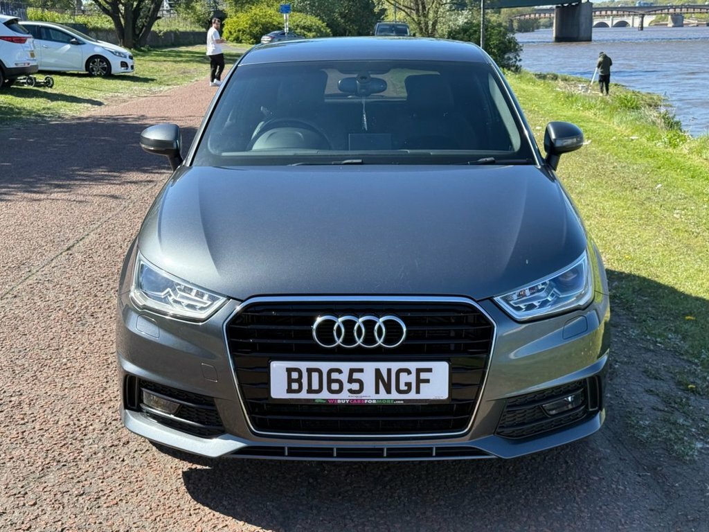 Audi A1 Hatchback BD65NGF Grey #2