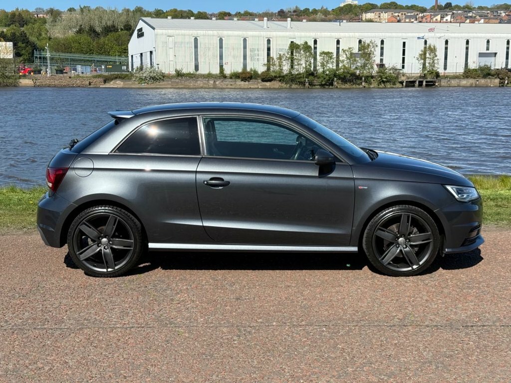 Audi A1 Hatchback BD65NGF Grey #3