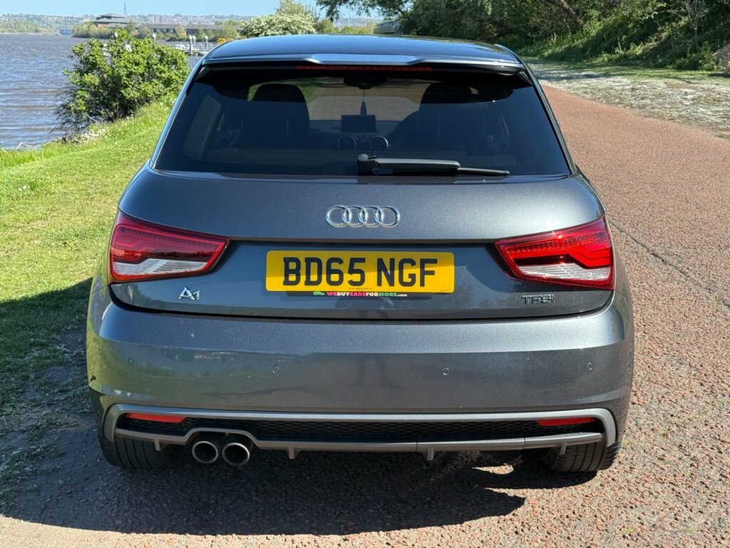 Audi A1 Hatchback BD65NGF Grey #5