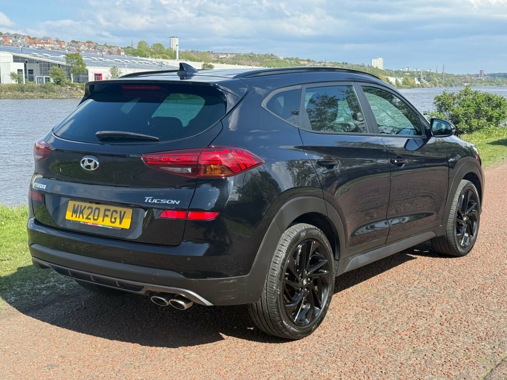 Hyundai Tucson 1.6L N Line MK20FGV Black #4