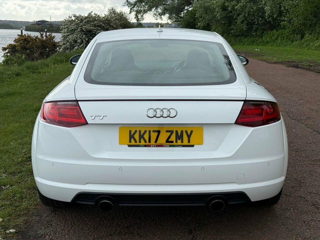 Audi TT Coupe KK17ZMY White #5