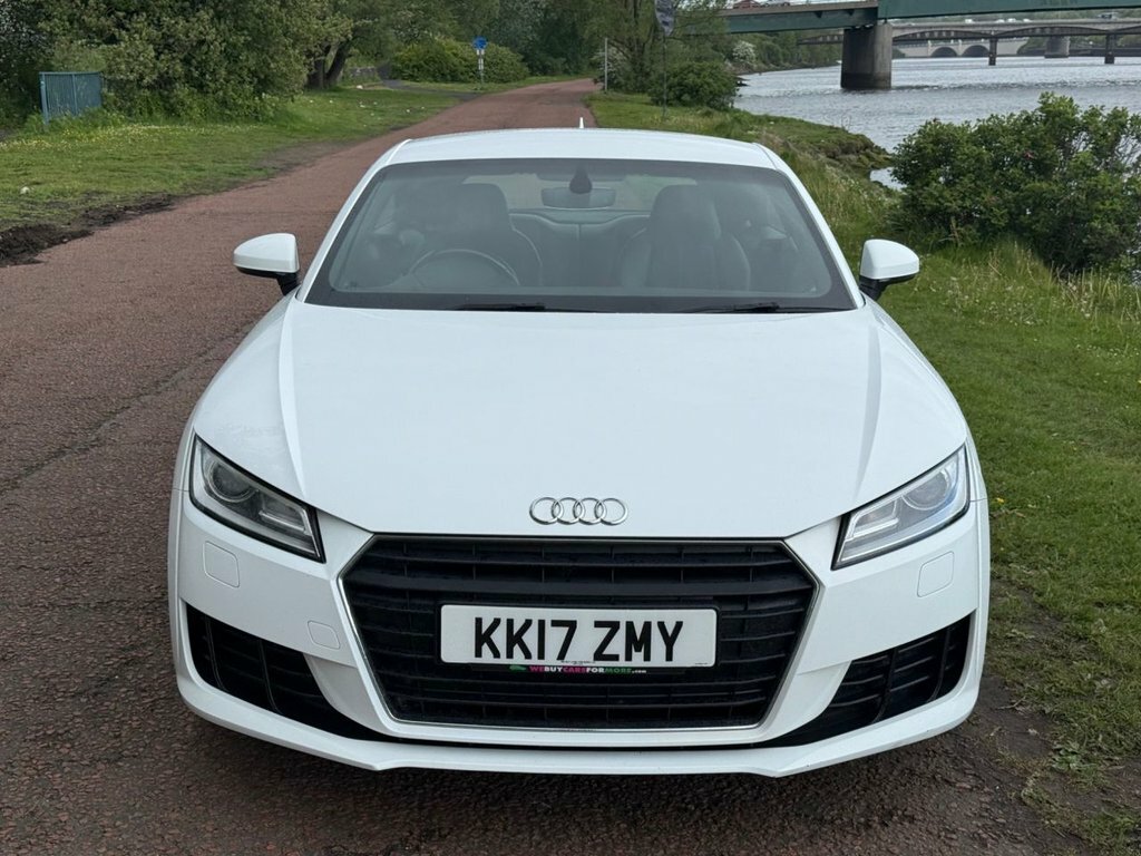 Audi TT Coupe KK17ZMY White #2