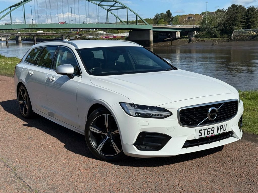 Volvo V90 2L R-design White
