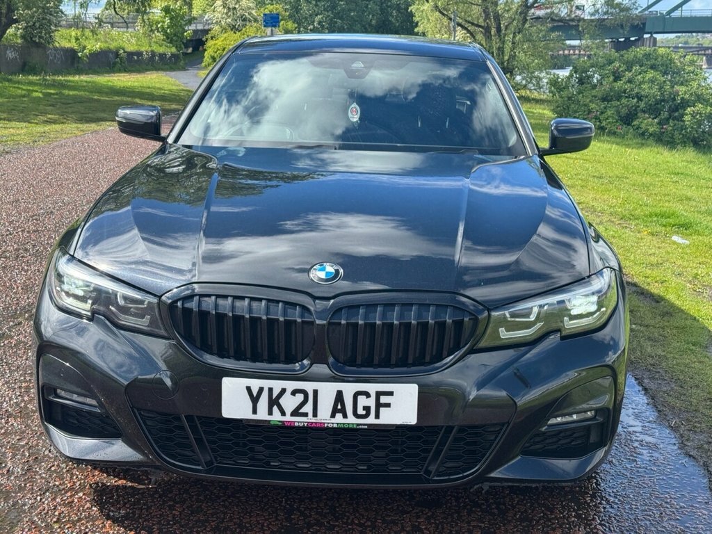 BMW 3 Series 2L M Sport YK21AGF Black #2