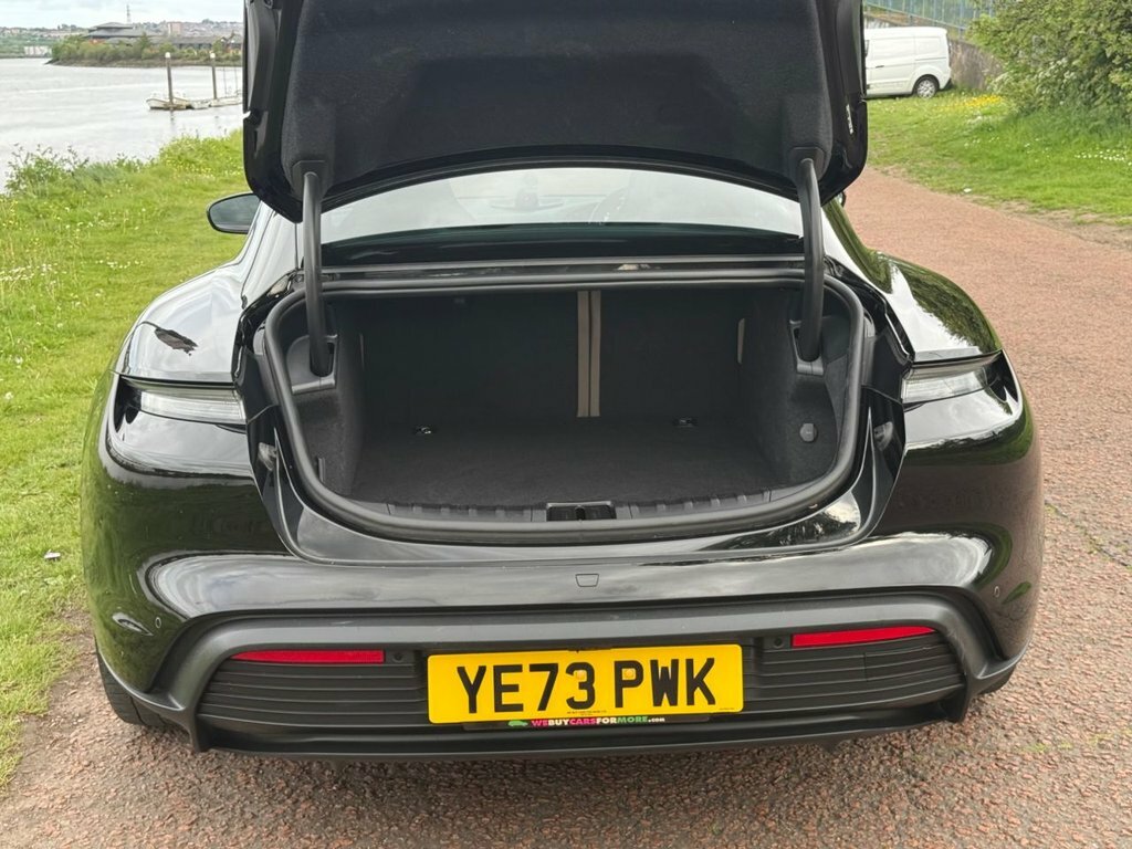 Porsche Taycan Saloon YE73PWK Black #6