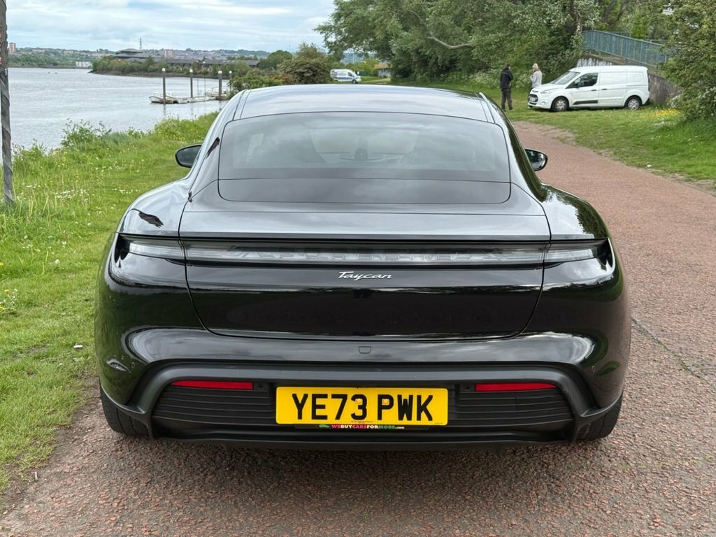 Porsche Taycan Saloon YE73PWK Black #5