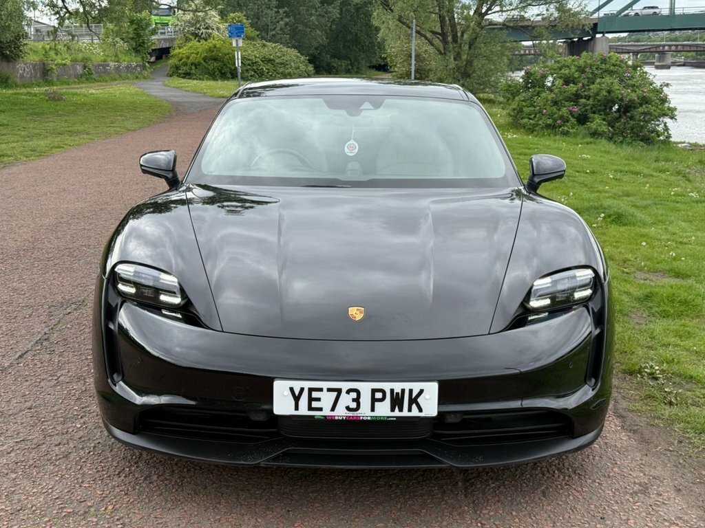 Porsche Taycan Saloon YE73PWK Black #2