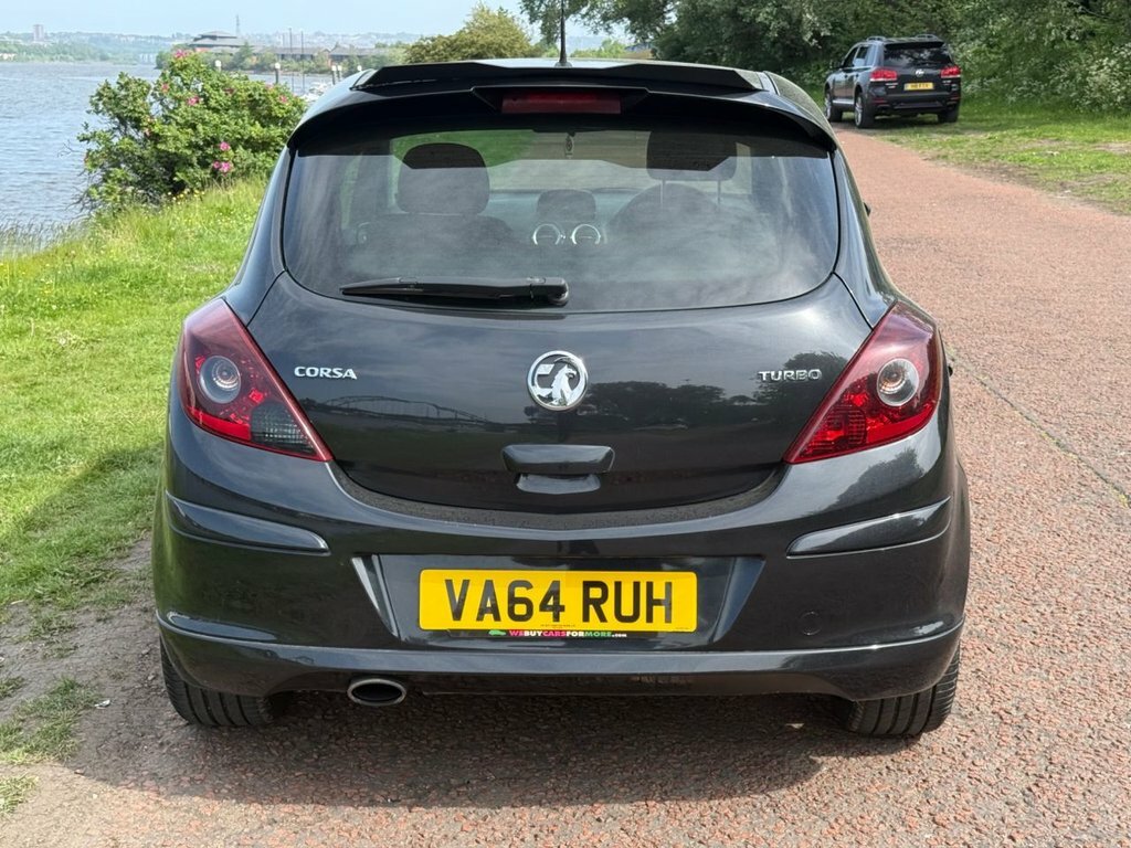 Vauxhall Corsa 1.4L Black Edition VA64RUH Black #5