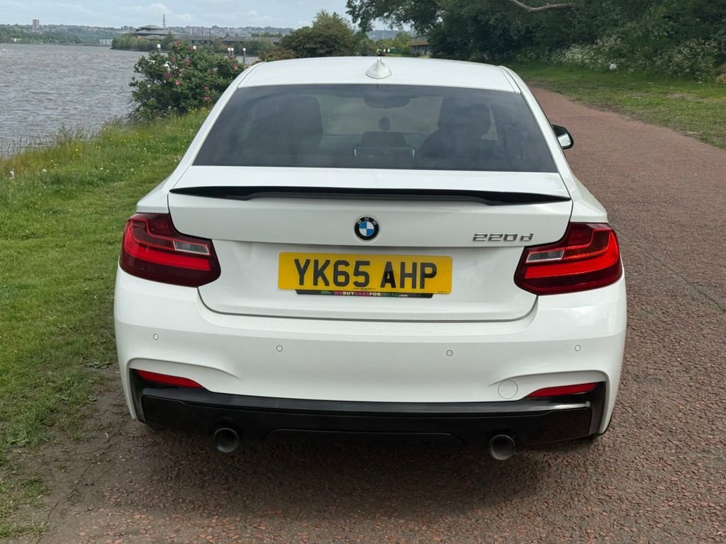 BMW 2 Series Gran Coupe 2L M Sport YK65AHP White #5
