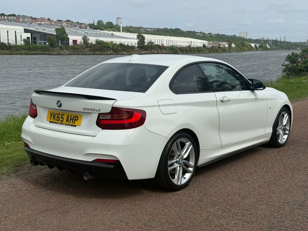 BMW 2 Series Gran Coupe 2L M Sport YK65AHP White #4