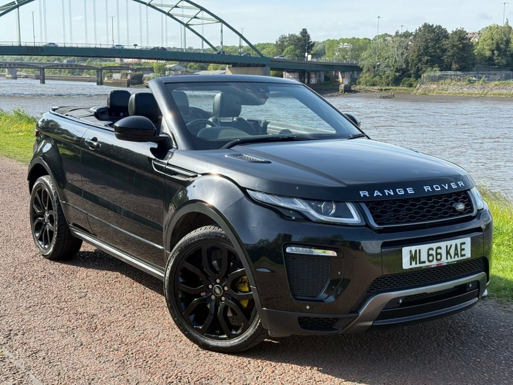 Land Rover Range Rover Evoque Convertible Black