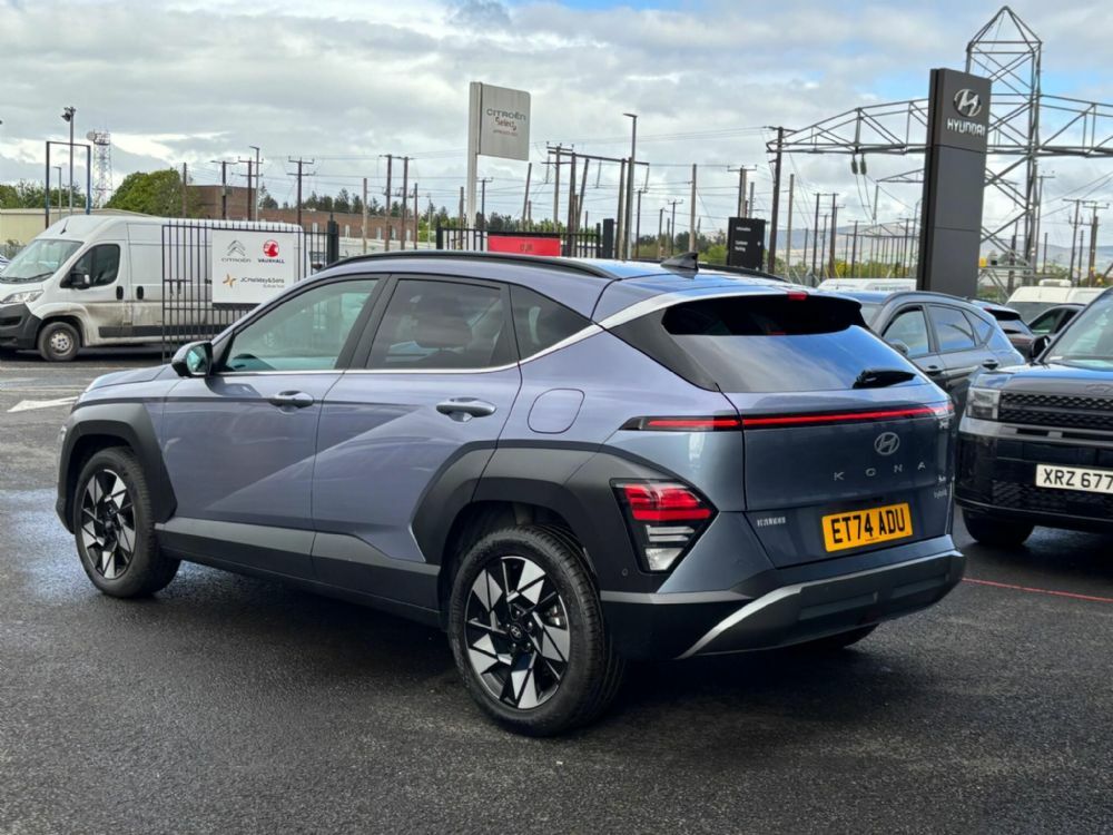Hyundai Kona 1.6 H-gdi Ultimate Dct Euro 6 S S ET74ADU Blue #6